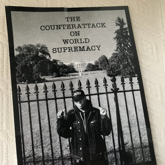 Supreme stickers lot of 2 Public Enemy and two others see description 2018 - Picture 1 of 4